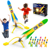 2 Pack Toy Rocket Launcher for Kids