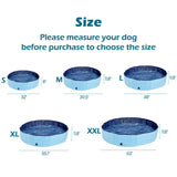 Foldable Dog Pet Bath Pool