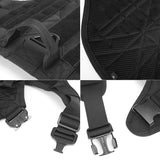 Tactical Dog Harness And Leash Set Metal Buckle