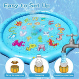 Inflatable Splash Pad Sprinkler for Kids