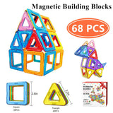 Magnetic Tiles Building Blocks Magnet Learning Education Toys